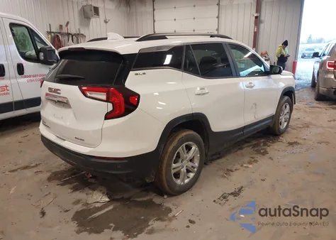 2022 GMC Terrain Awd Sle z USA, uszkodzony, nr VIN 3GKALTEV4NL166814